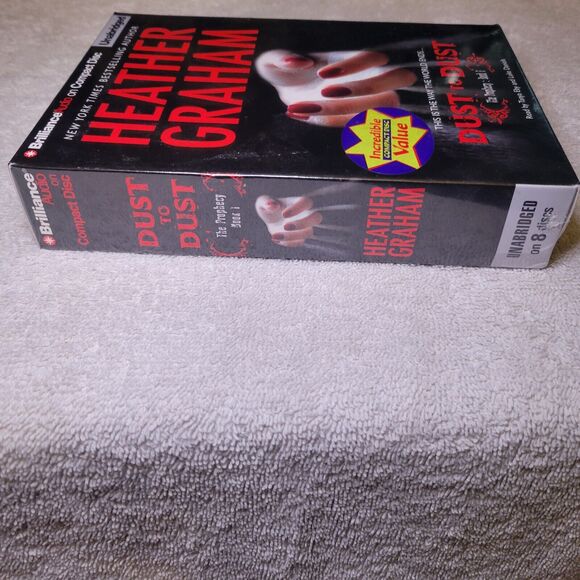 Prophecy Series Book 1: Dust to Dust by Heather Graham 2010 CD Audio Book Sealed - Picture 6 of 6